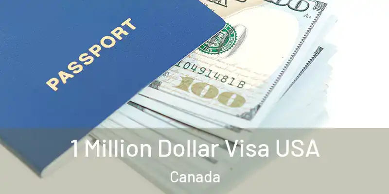  1 Million Dollar Visa USA Canada