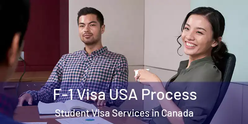  F-1 Visa USA Process Student Visa Services in Canada