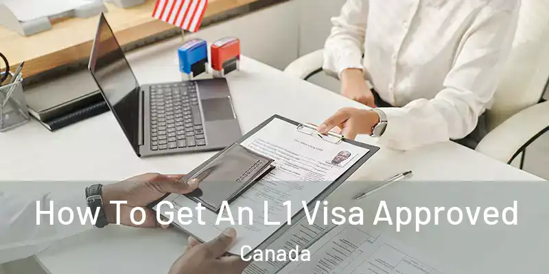  How To Get An L1 Visa Approved Canada